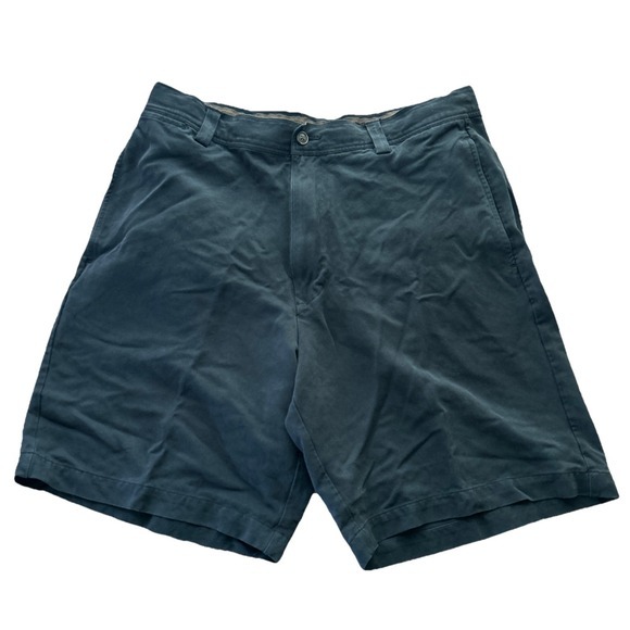 Tommy Bahama Other - Tommy Bahama Relax Men's Size 33 Black 100% Silk Chino‎ Shorts 8" Inseam EUC
